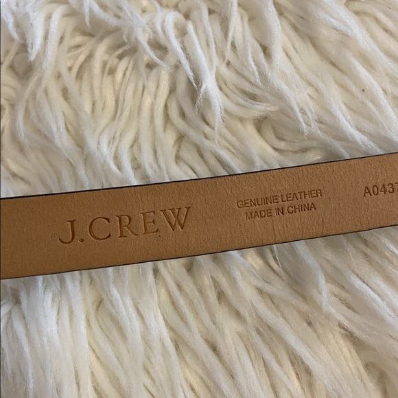 J.Crew Black Textured Belt with Gold Buckle size S BNWOT - Picture 4 of 8